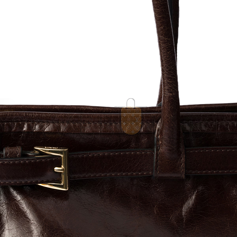 PRADA BONNIE EXTRA LARGE LEATHER HANDBAG 1BA439_2CYR (42*30*12cm) PRADA BONNIE EXTRA LARGE LEATHER HANDBAG 1BA439_2CYR (42*30*12cm)